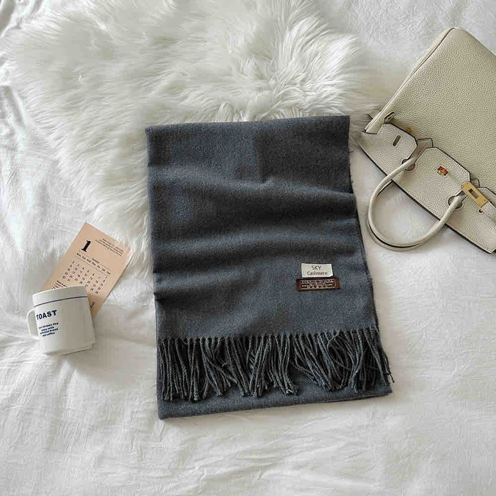 Fringe cotton scarf - Image 5