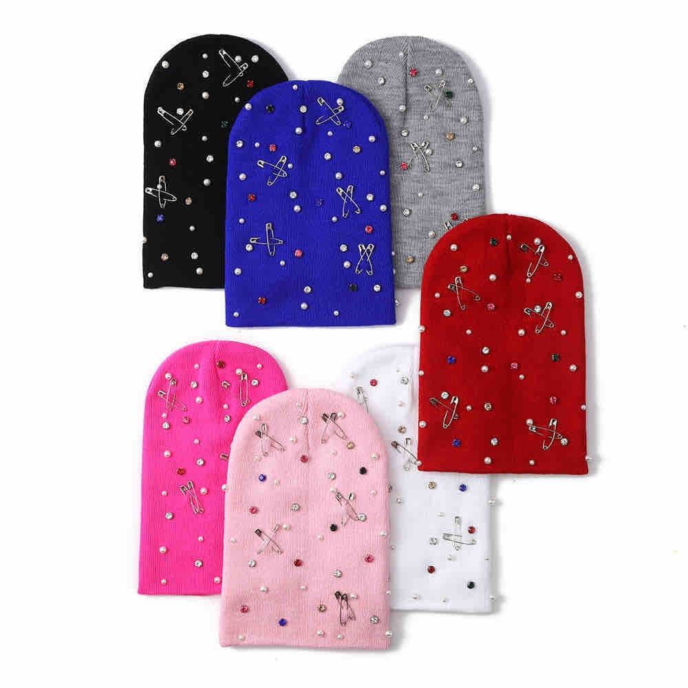 Rhinestone beanie