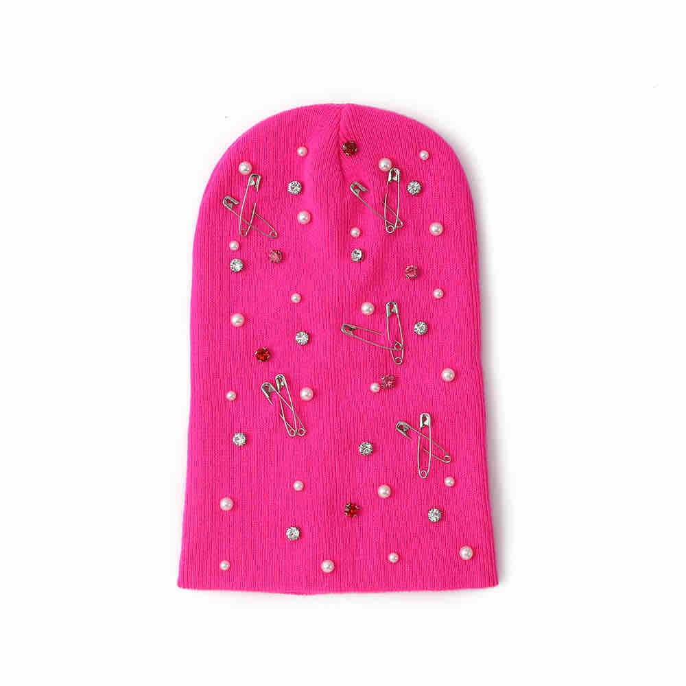 Rhinestone beanie - Image 5