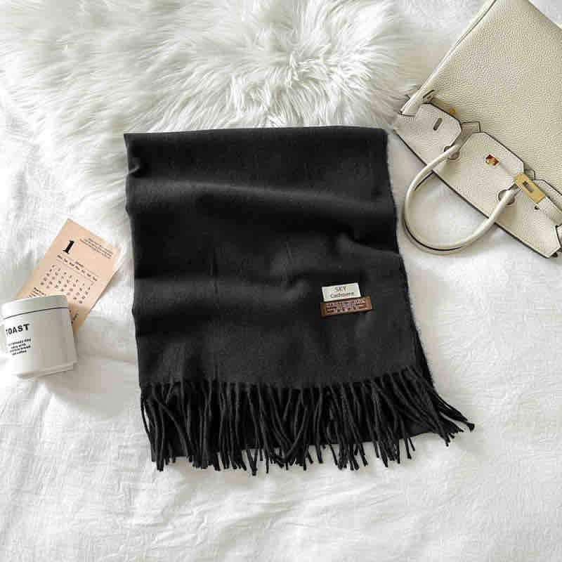 Fringe cotton scarf - Image 2