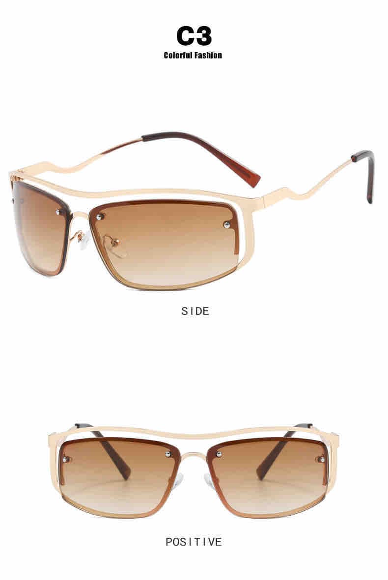 Y2K retro hot girl glasses  - Image 4