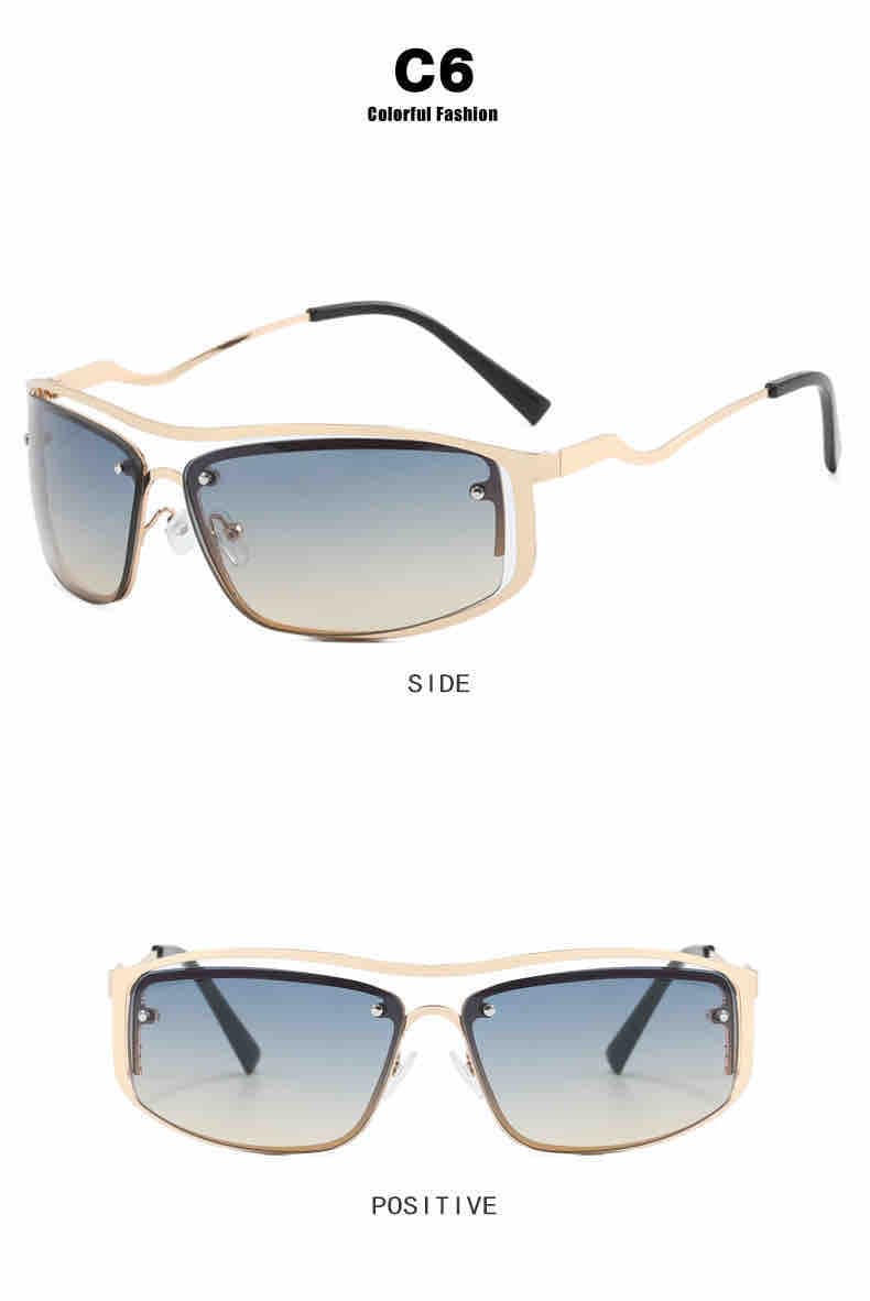 Y2K retro hot girl glasses  - Image 2