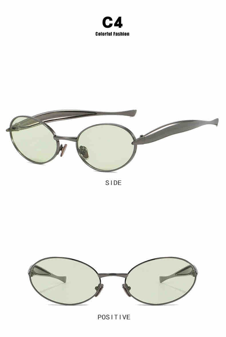 Oval metallic frame - Image 3