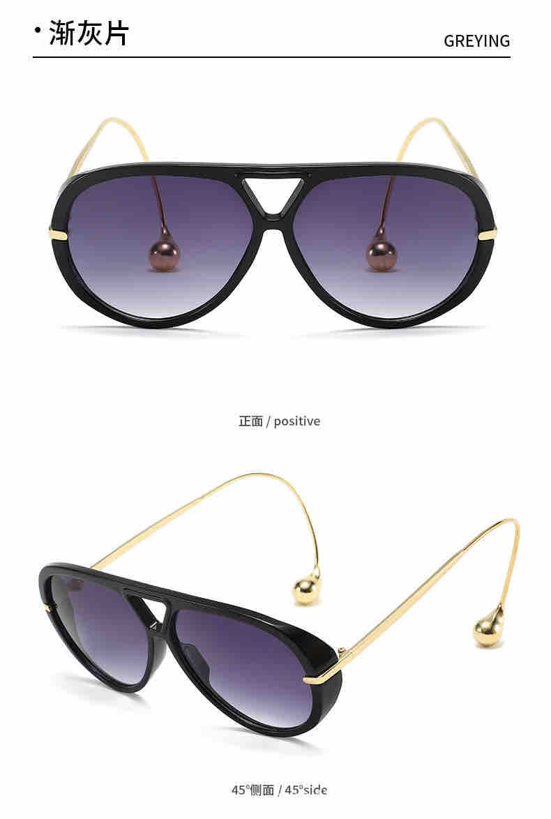 Earring aviator sunglasses  - Image 8