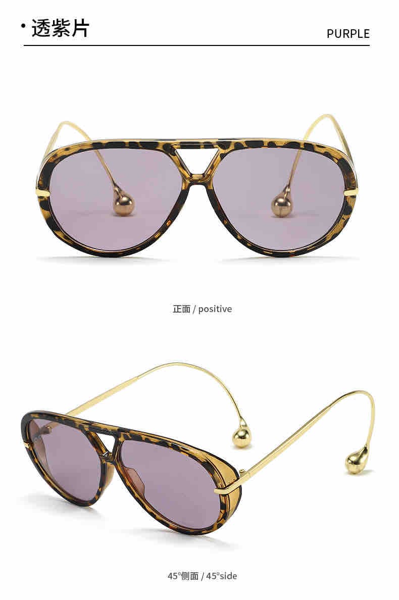 Earring aviator sunglasses  - Image 6