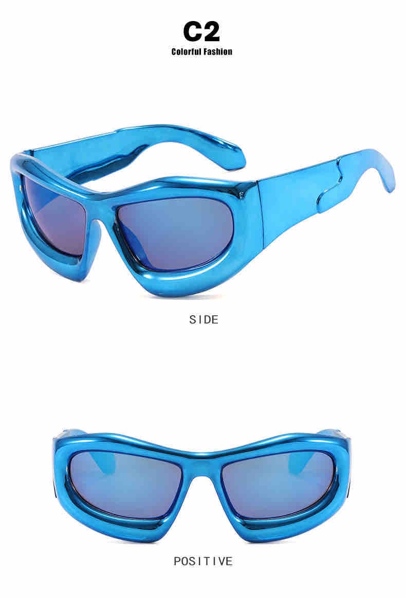 Bubble oversized glasses - Image 4