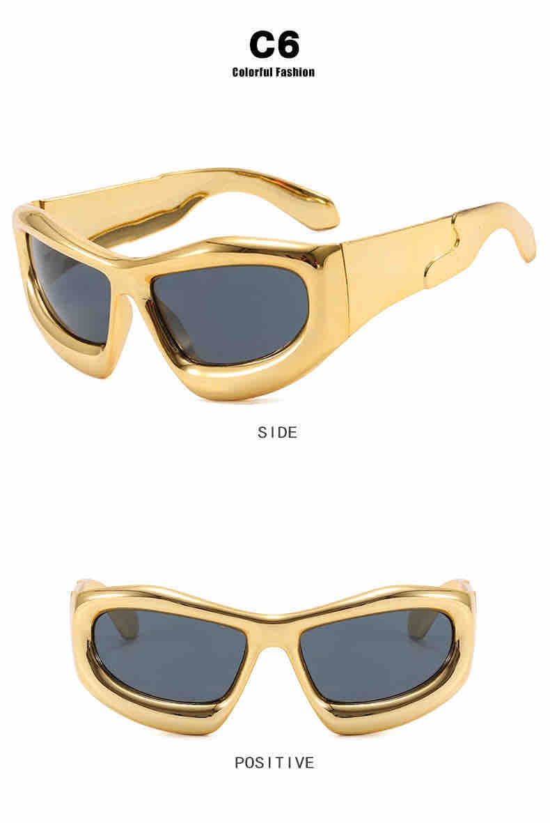 Bubble oversized glasses - Image 3