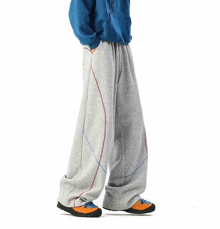 Asymmetrical line sweat pants - Image 2