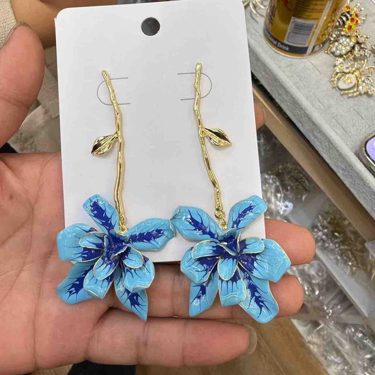 Sterm flower earring