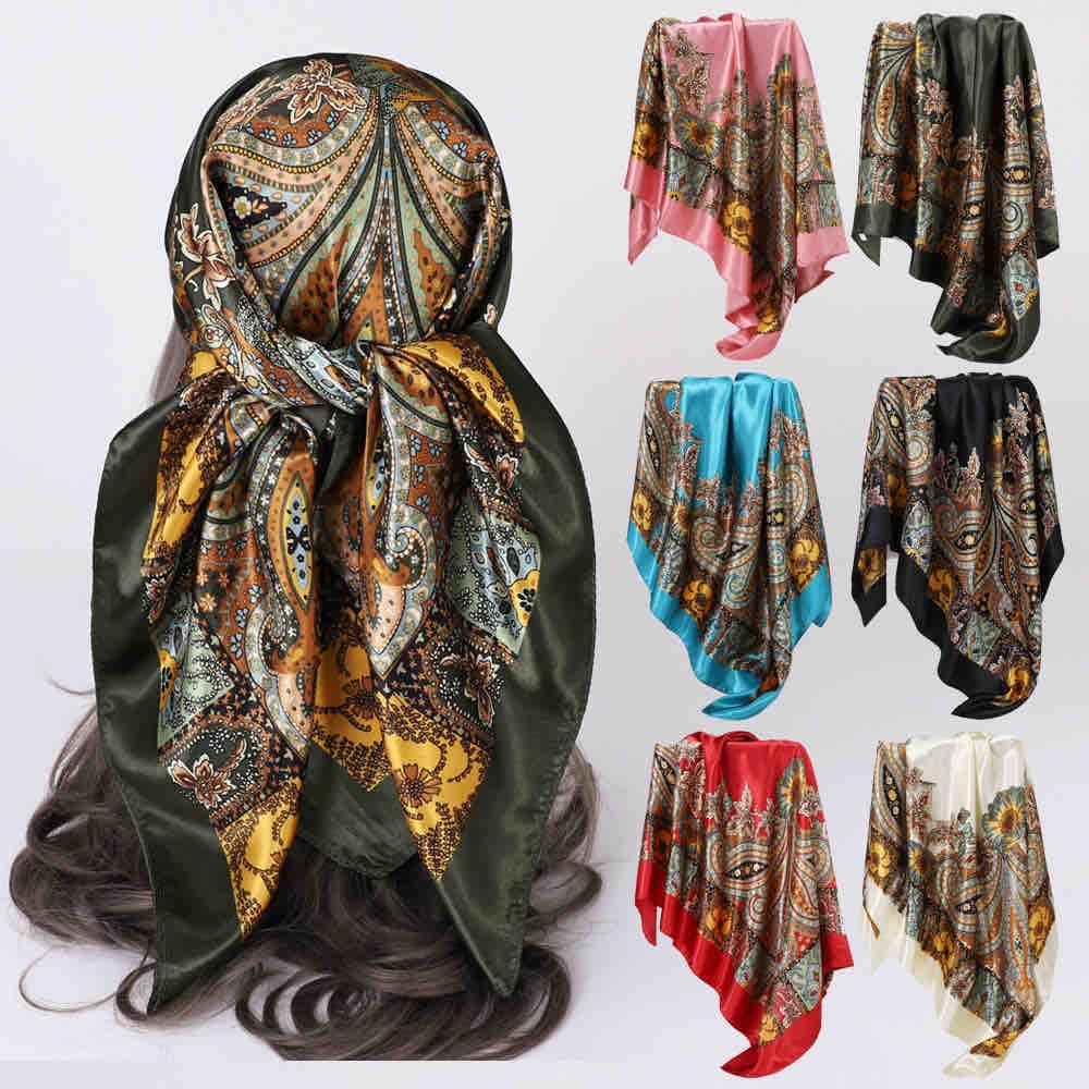 Paisley patterned scarf