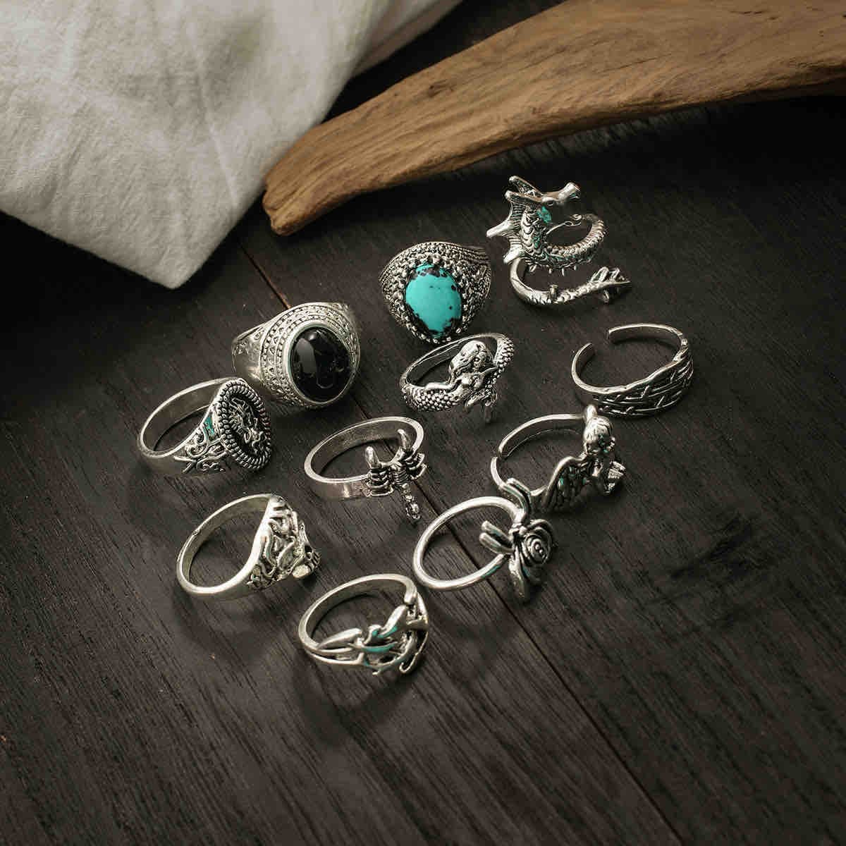 Male set rings - Image 2