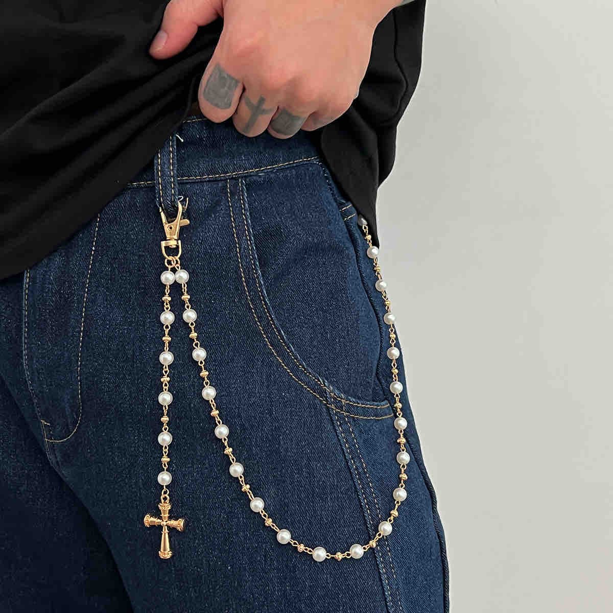 Side trouser chains
